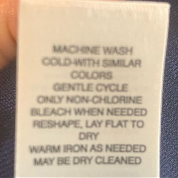 Chico's Navy Flocked Mock-Neck Sheath Dress - Picture 12 of 12